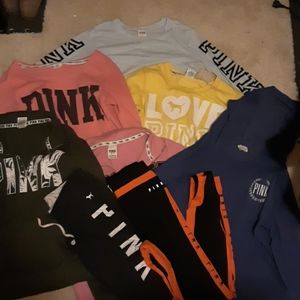8 piece pink lot